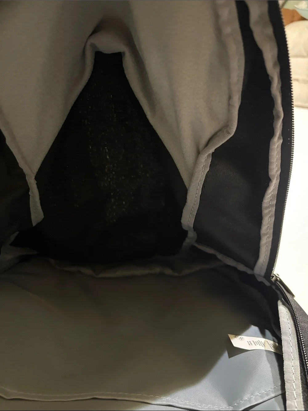 Under Armour Black Backpack with White Logo